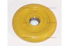 Диск для штанги MB Barbell желтый - 50 мм - 1.25 кг