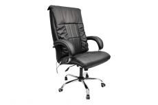 Офисное массажное кресло EGO Boss EG1001 Антрацит (кожзаменитель)