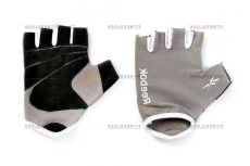 Перчатки Reebok для фитнеса - серые S/M