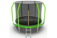 Батут с защитной сеткой Evo Jump Cosmo 10ft (Green)