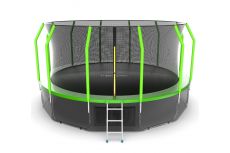 Батут с защитной сеткой Evo Jump Cosmo 16ft (Green) + Lower net