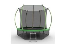 Батут с защитной сеткой Evo Jump Internal 8ft (Green) + Lower net
