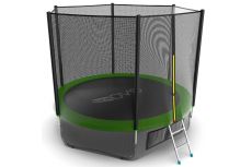 Батут с защитной сеткой Evo Jump External 10ft (Green) + Lower net