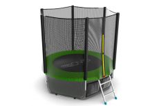 Батут с защитной сеткой Evo Jump External 6ft (Green) + Lower net
